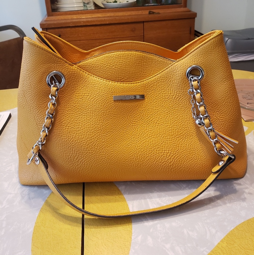 Jessica Simpson Mustard Yellow Purse
